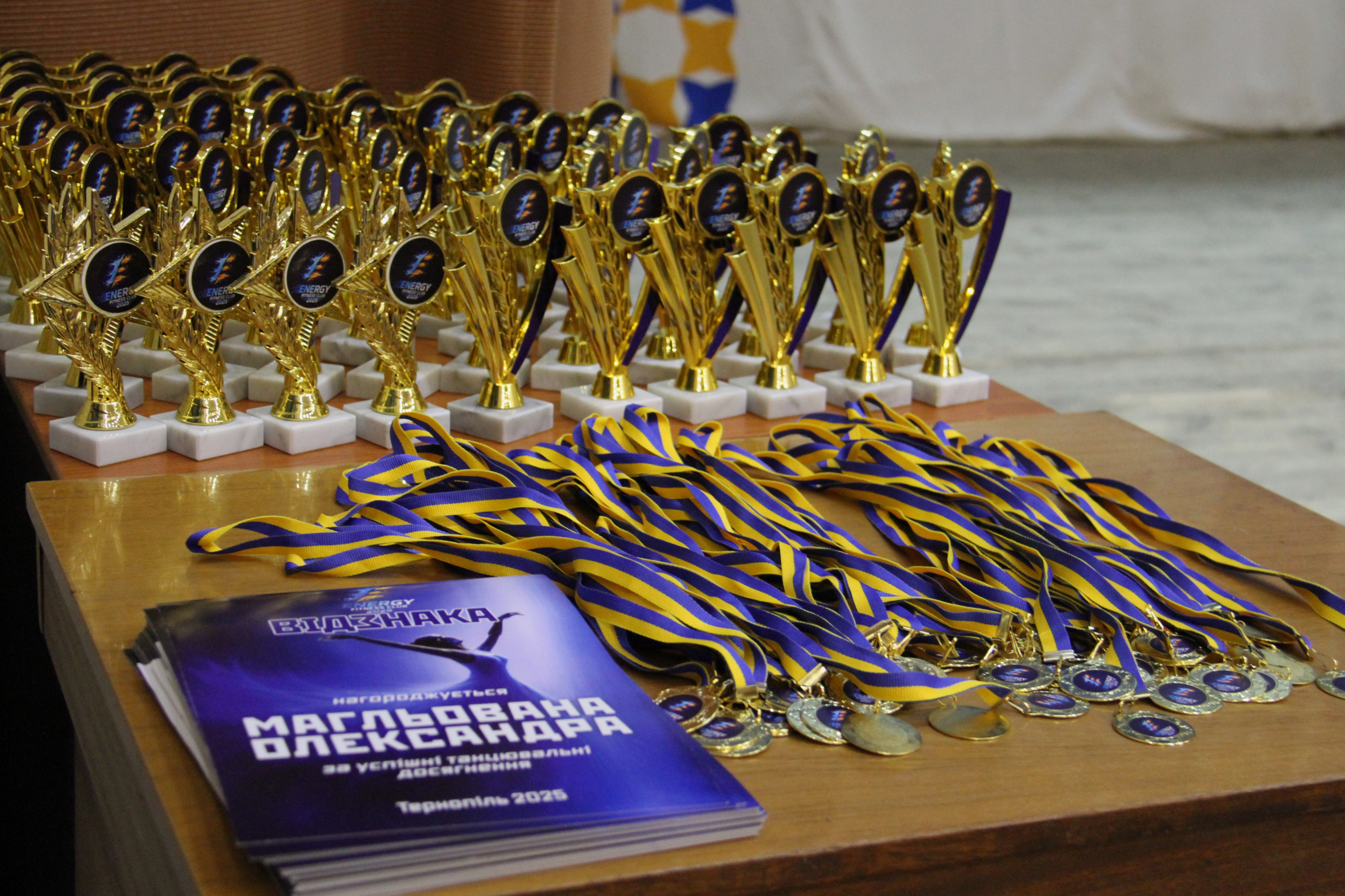 Nahorody klubu "Energy"